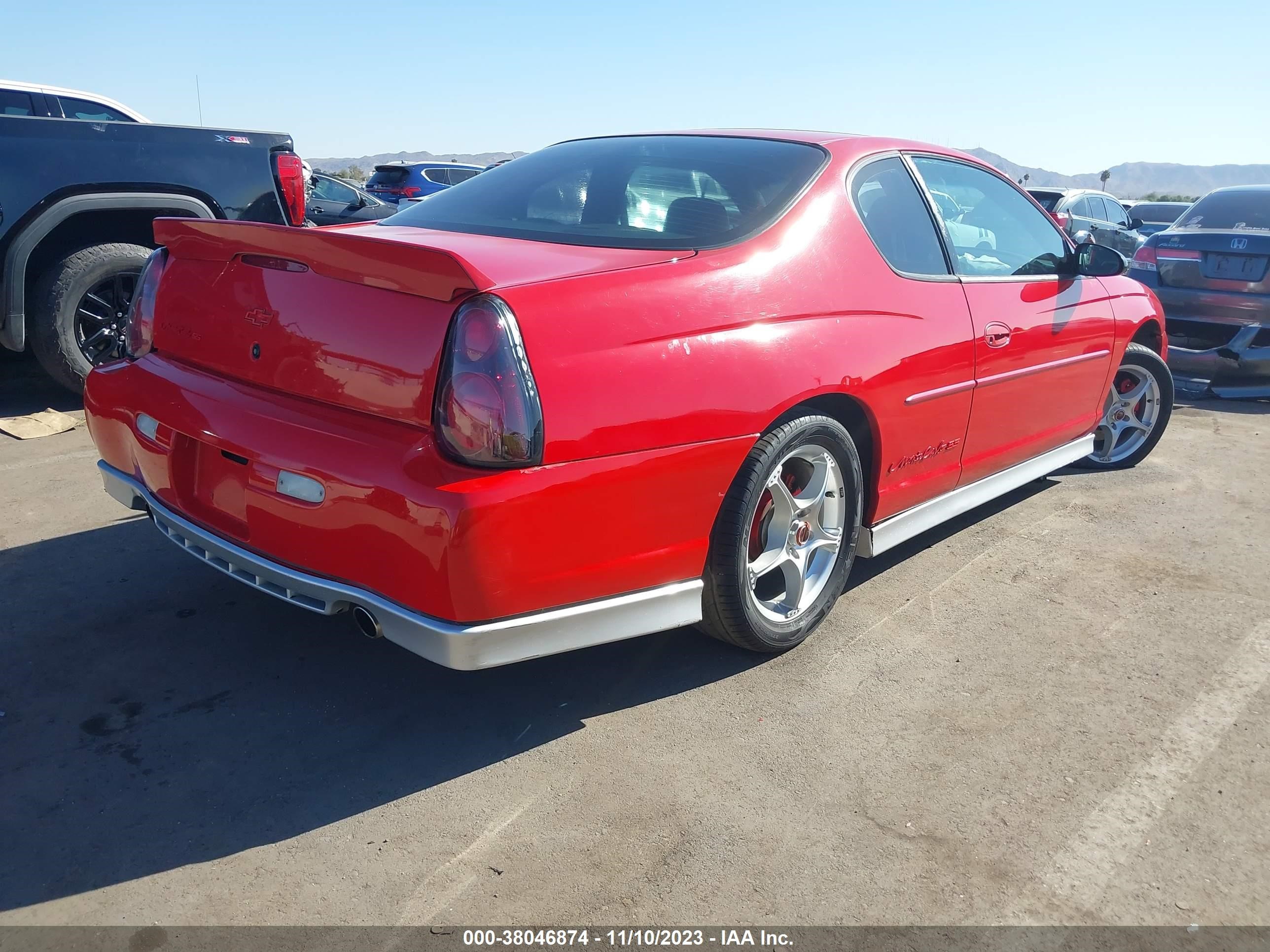 Photo 3 VIN: 2G1WX15K329273862 - CHEVROLET MONTE CARLO 