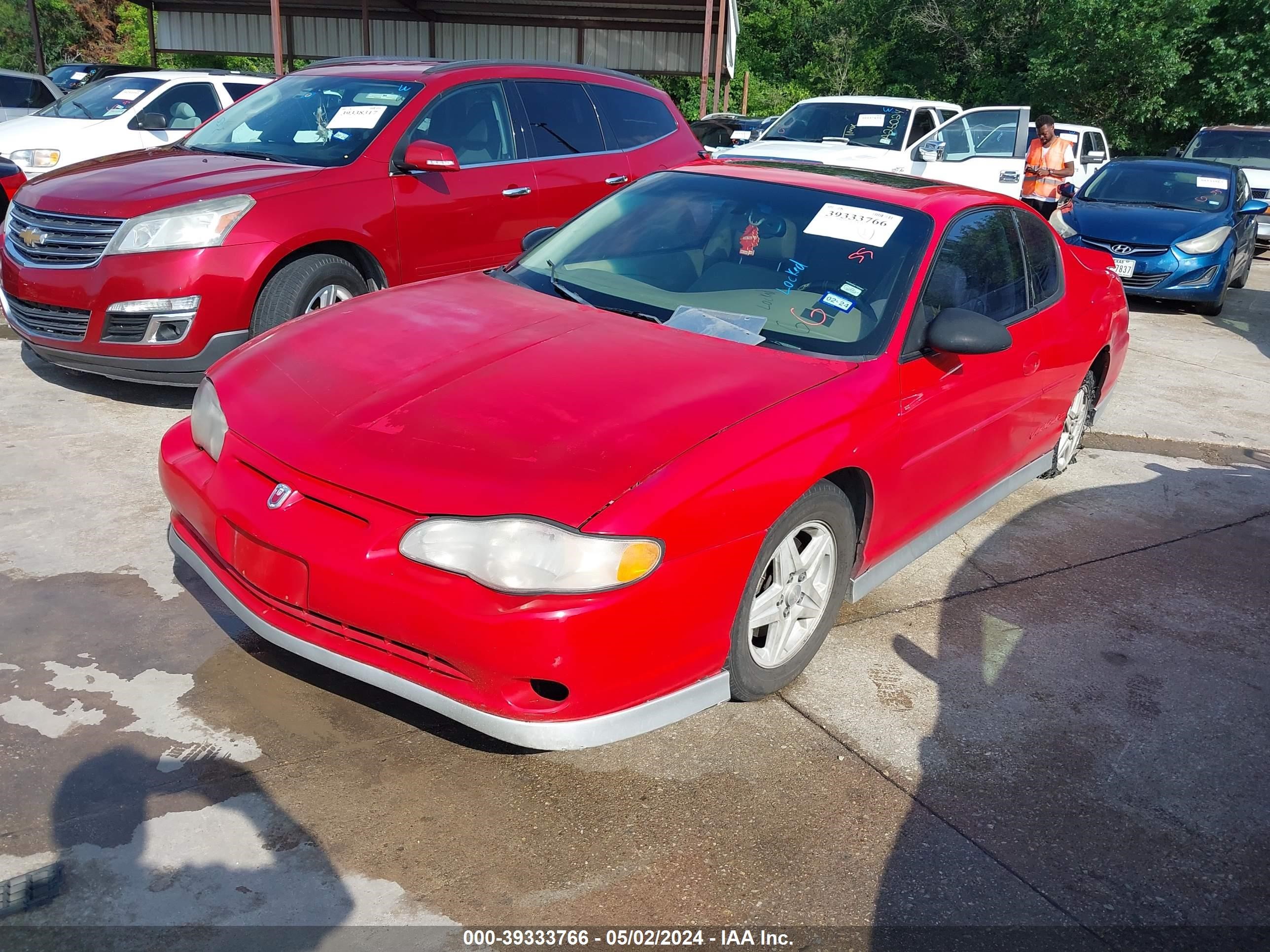 Photo 1 VIN: 2G1WX15K429182809 - CHEVROLET MONTE CARLO 