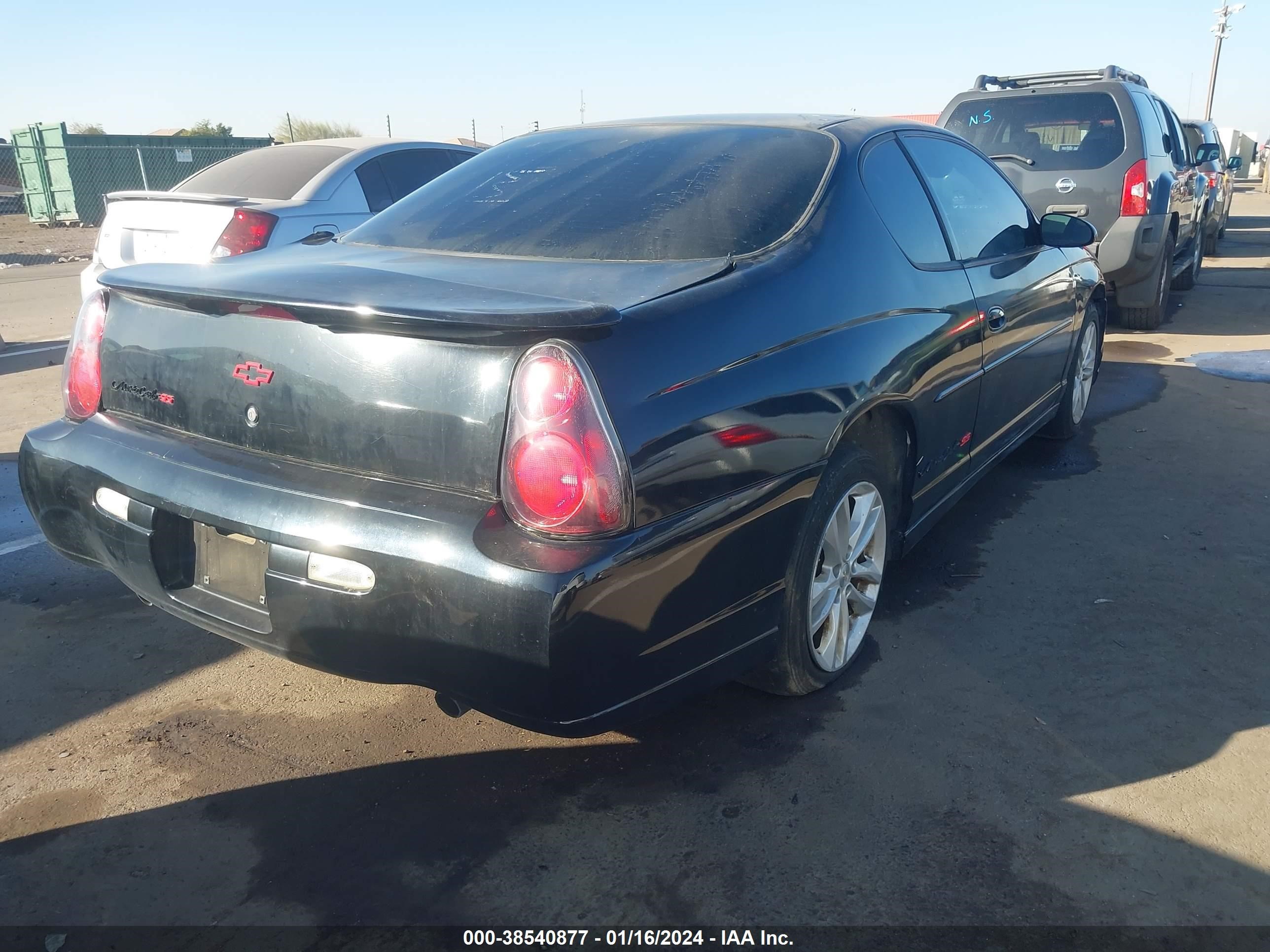 Photo 3 VIN: 2G1WX15K439342950 - CHEVROLET MONTE CARLO 