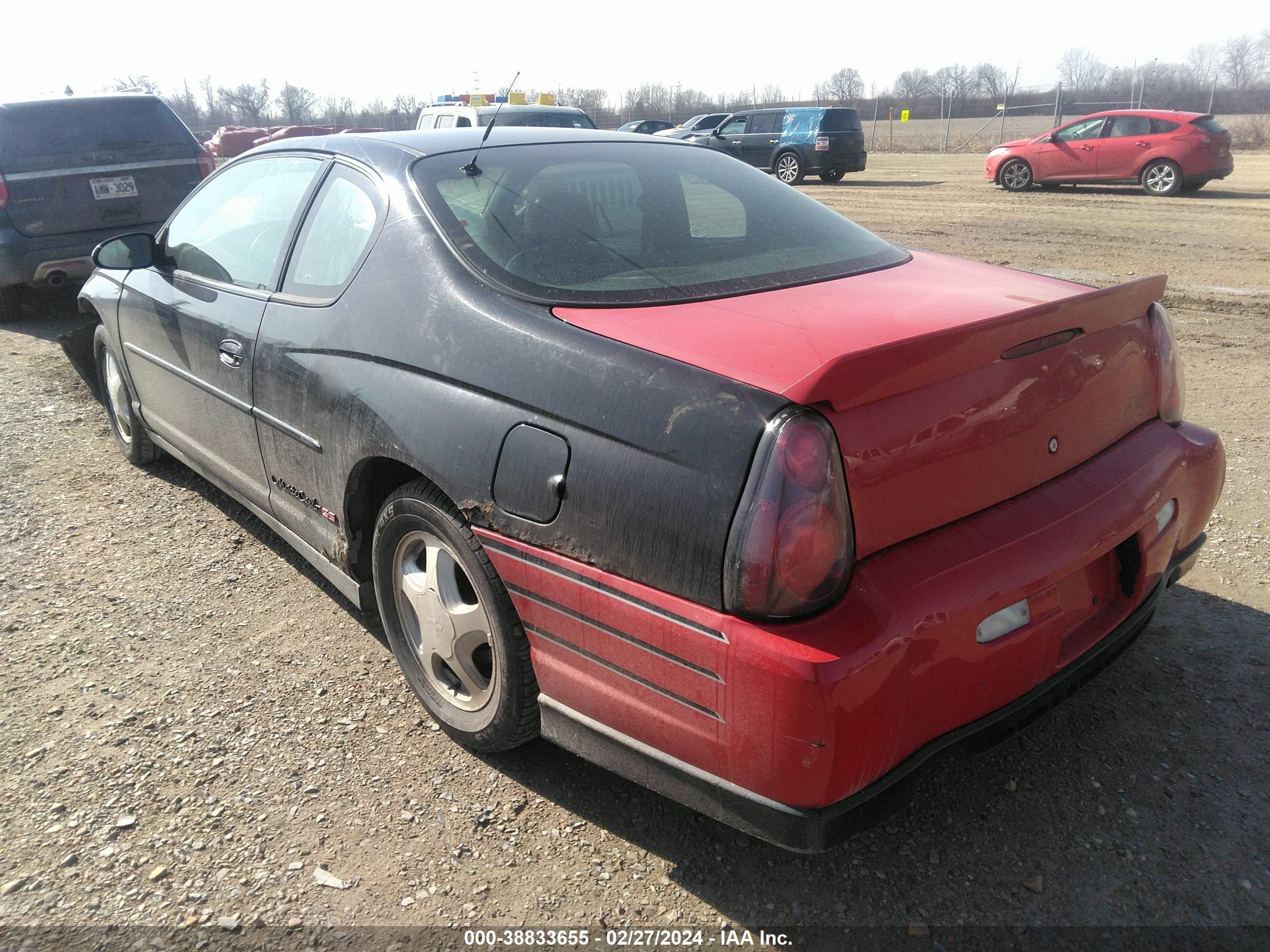 Photo 2 VIN: 2G1WX15K619119709 - CHEVROLET MONTE CARLO 