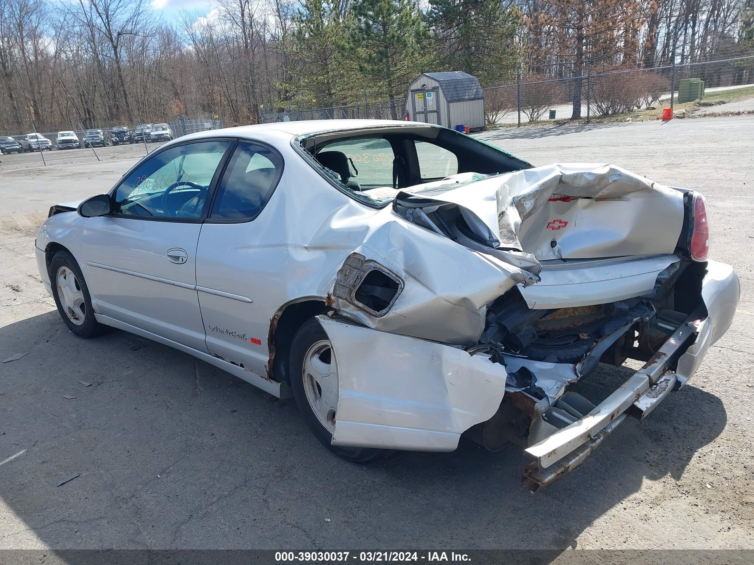 Photo 2 VIN: 2G1WX15K919131434 - CHEVROLET MONTE CARLO 