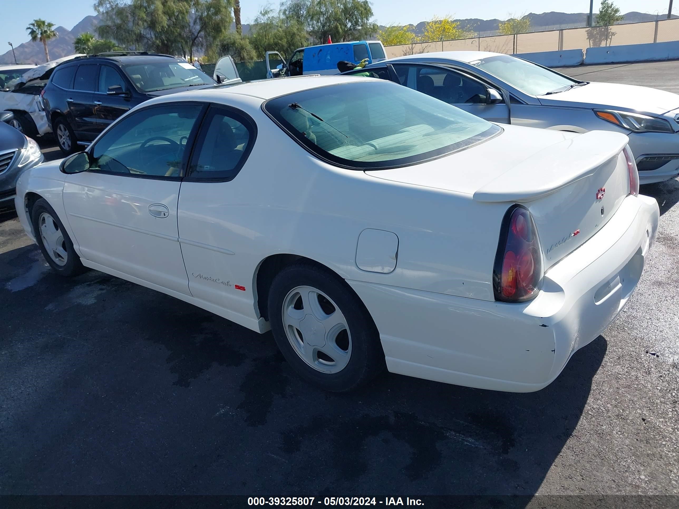 Photo 2 VIN: 2G1WX15K919245434 - CHEVROLET MONTE CARLO 