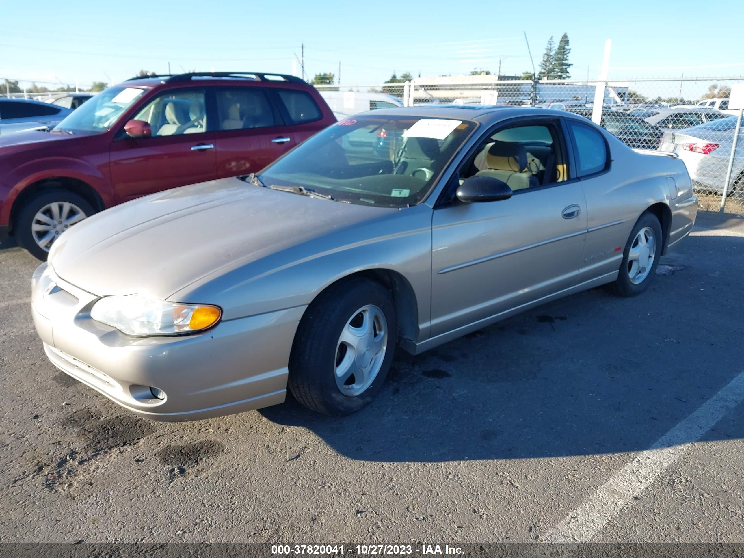 Photo 1 VIN: 2G1WX15K929389907 - CHEVROLET MONTE CARLO 