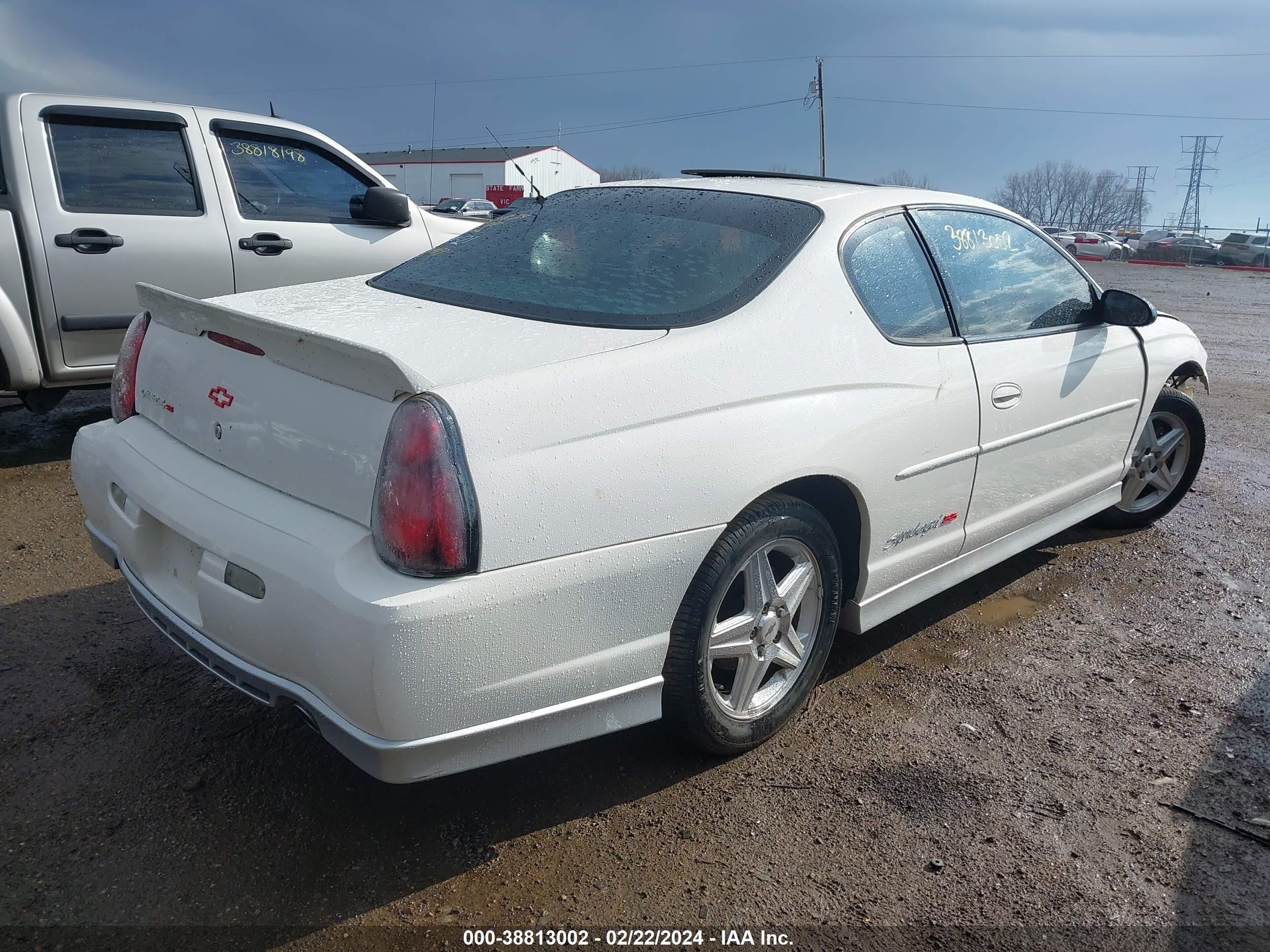 Photo 3 VIN: 2G1WZ151549181866 - CHEVROLET MONTE CARLO 