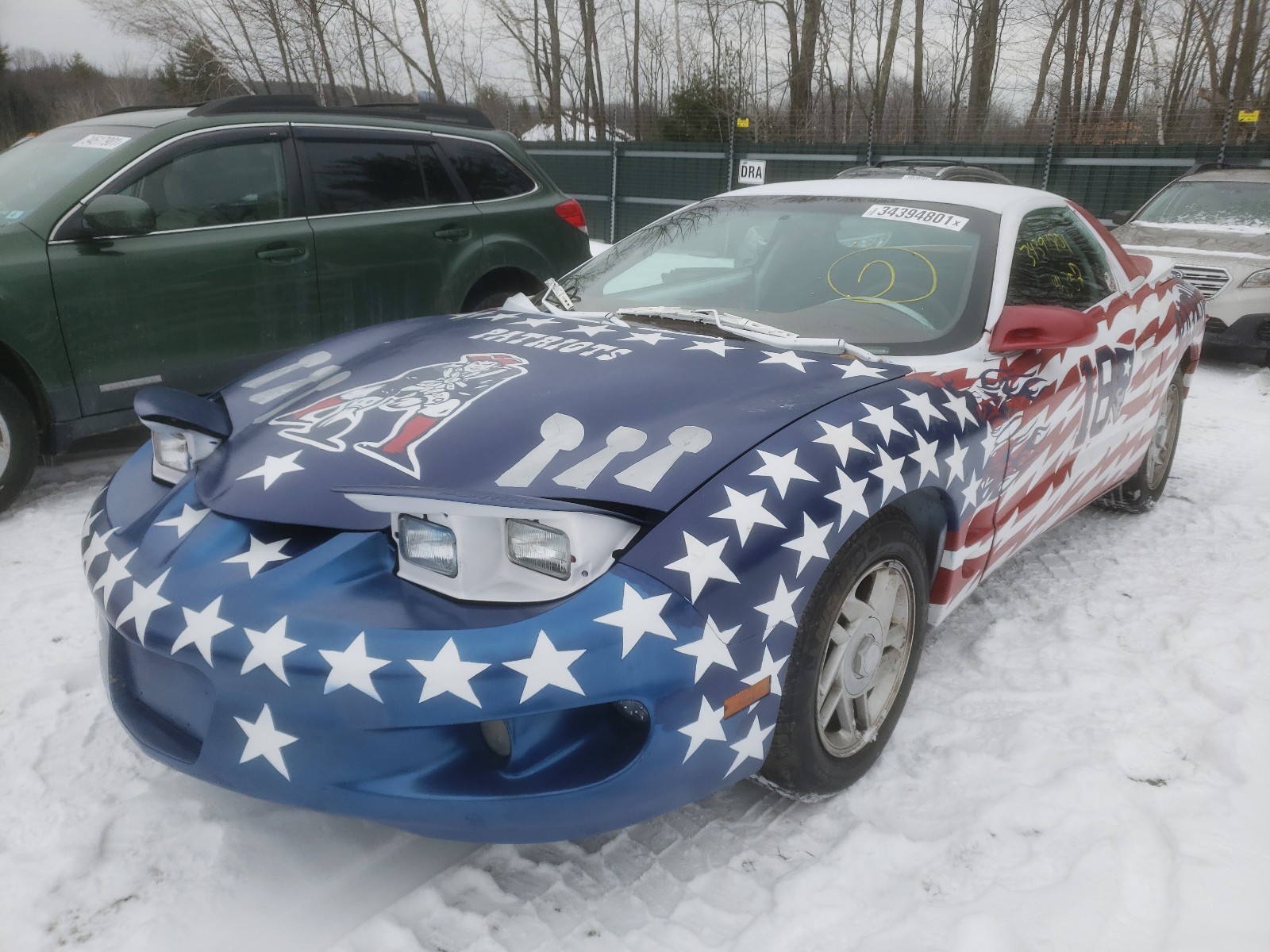 Photo 1 VIN: 2G2FS22K712142218 - PONTIAC FIREBIRD 