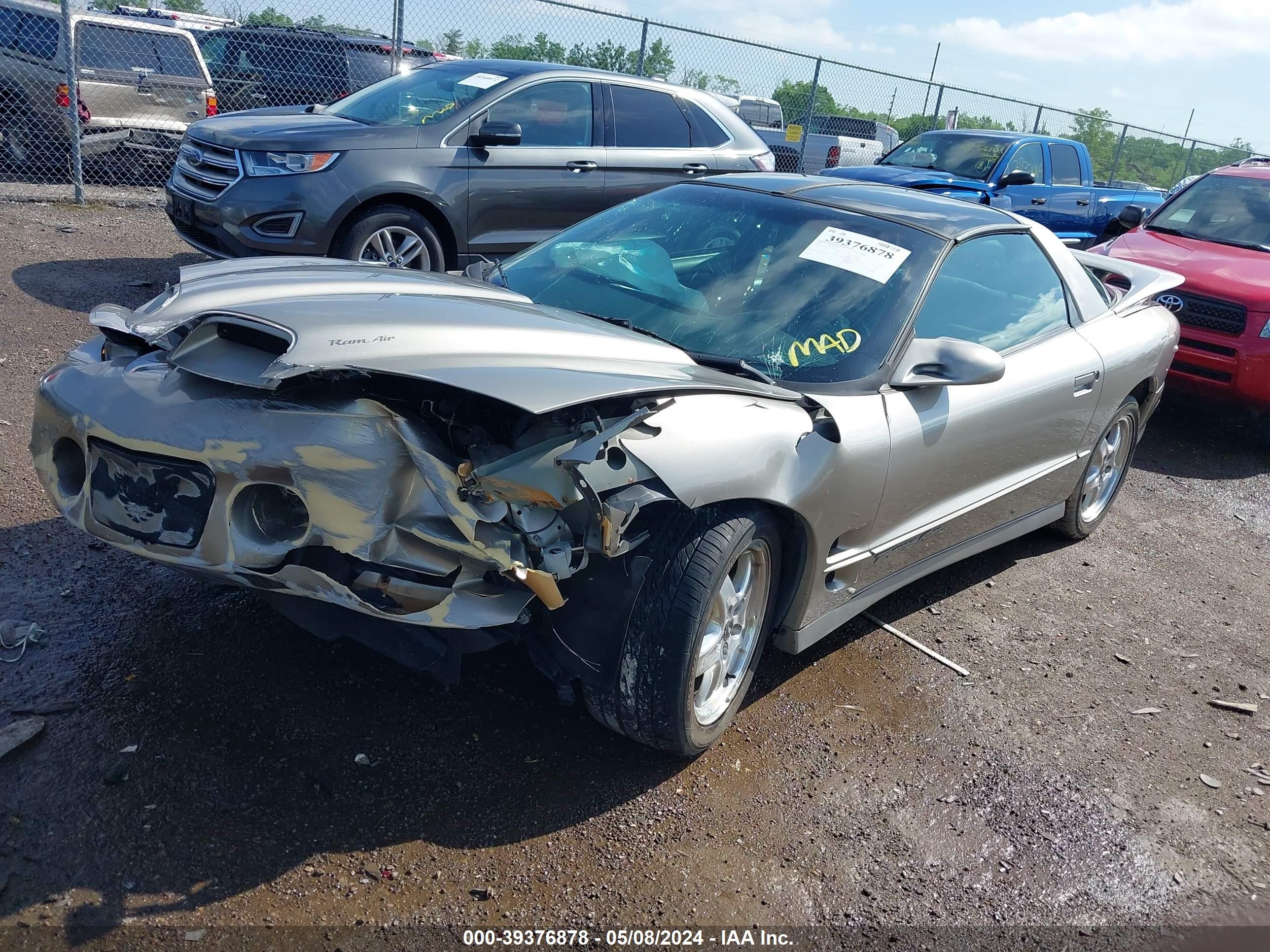 Photo 1 VIN: 2G2FV22GX22162502 - PONTIAC FIREBIRD 