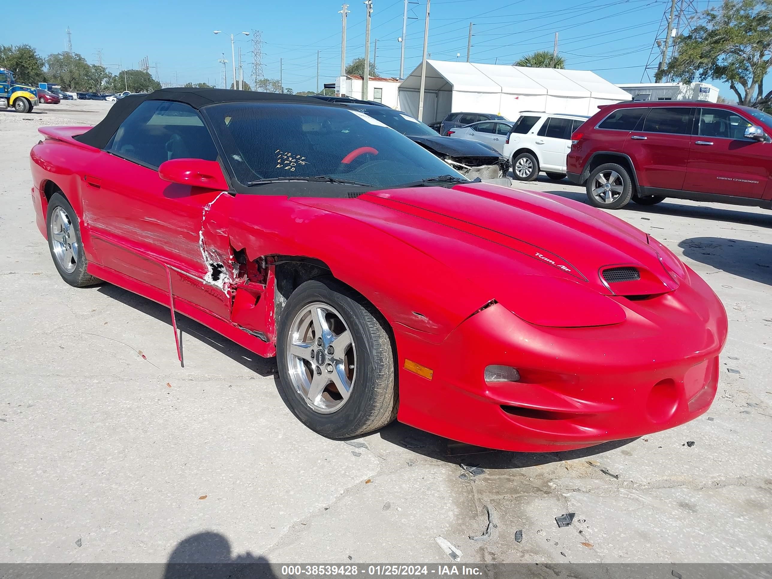 Photo 0 VIN: 2G2FV32G8X2217395 - PONTIAC FIREBIRD 