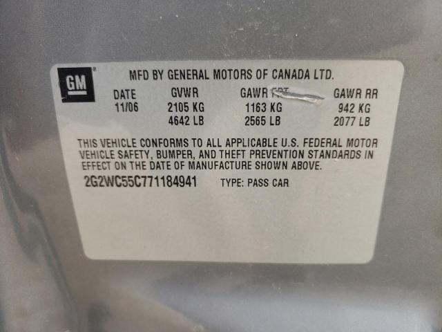 Photo 11 VIN: 2G2WC55C771184941 - PONTIAC GRAND PRIX 