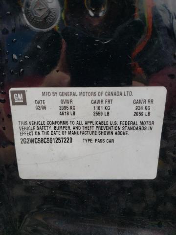 Photo 11 VIN: 2G2WC58C561257220 - PONTIAC GRANDPRIX 