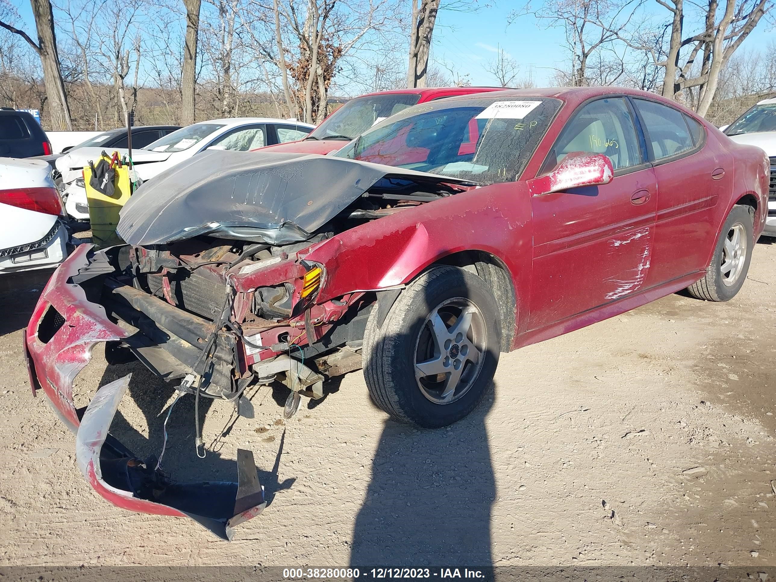 Photo 11 VIN: 2G2WP522141303630 - PONTIAC GRAND PRIX 