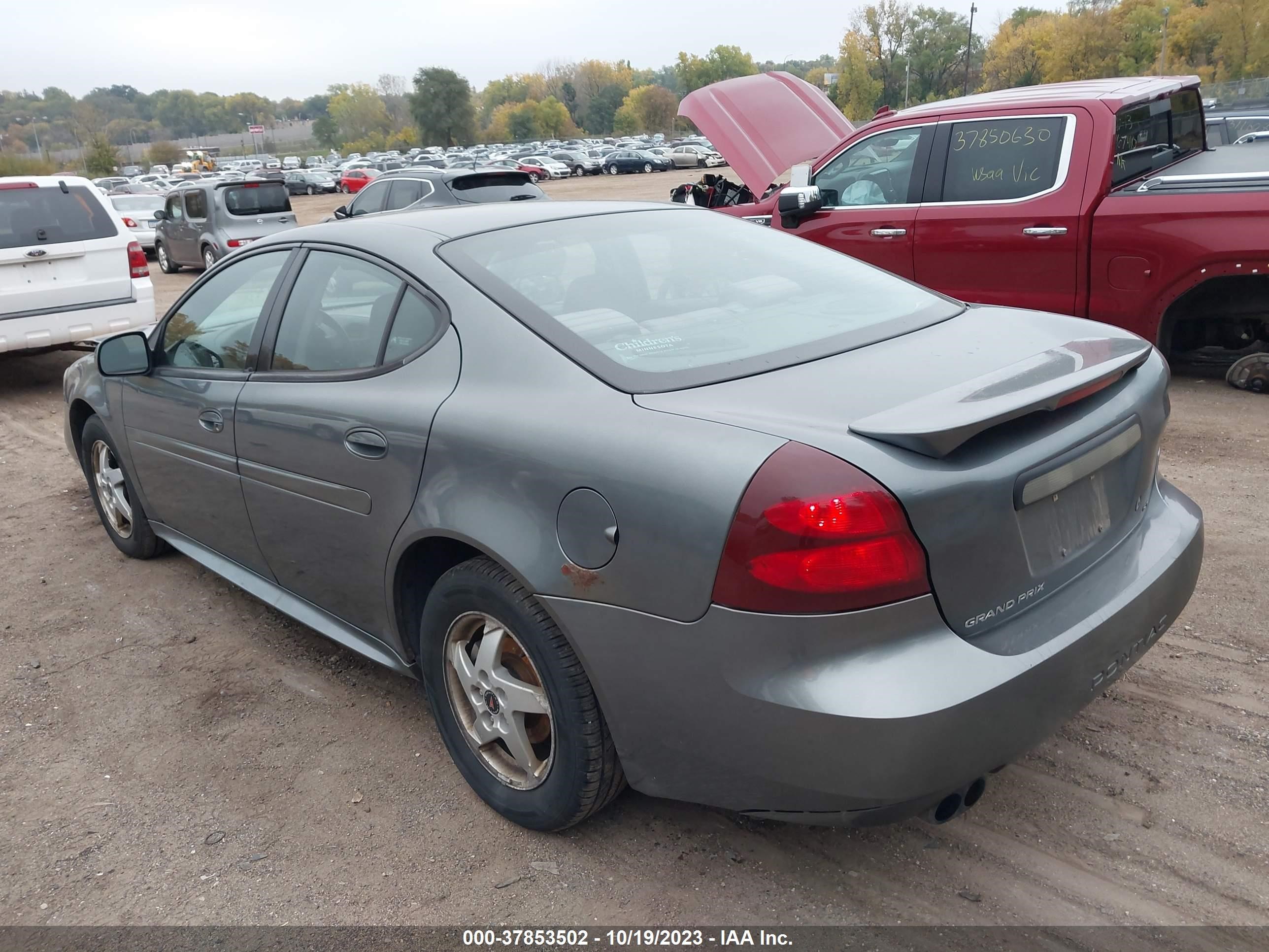 Photo 2 VIN: 2G2WP522141344792 - PONTIAC GRAND PRIX 