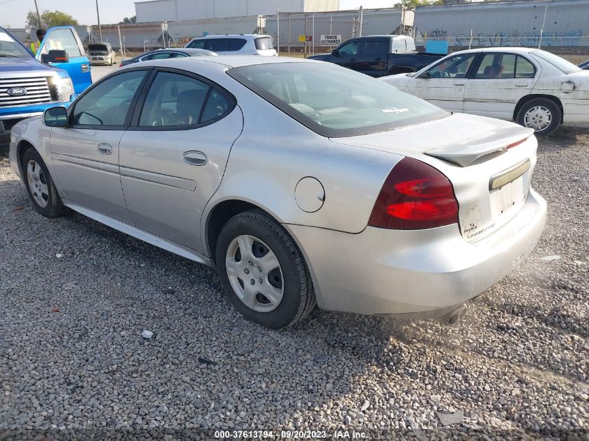 Photo 2 VIN: 2G2WP522341260442 - PONTIAC GRAND PRIX 