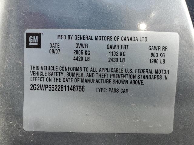 Photo 9 VIN: 2G2WP522351193035 - PONTIAC GRANDPRIX 