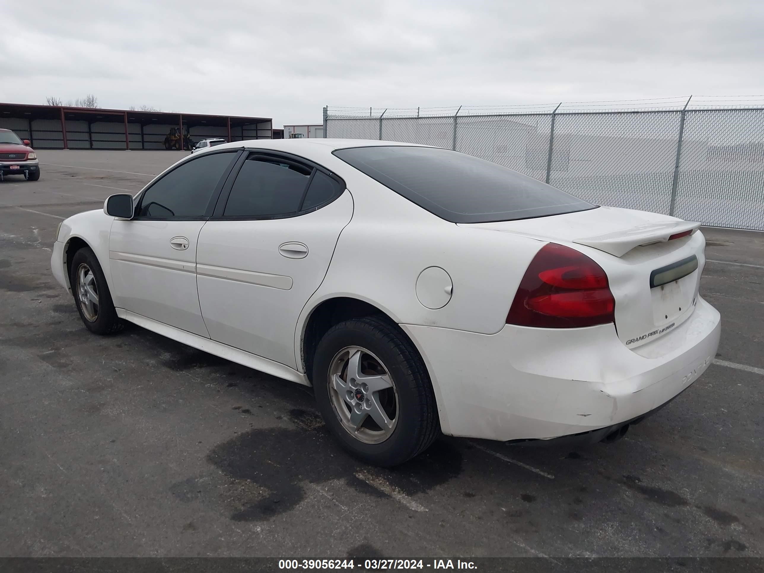 Photo 2 VIN: 2G2WP522741293749 - PONTIAC GRAND PRIX 