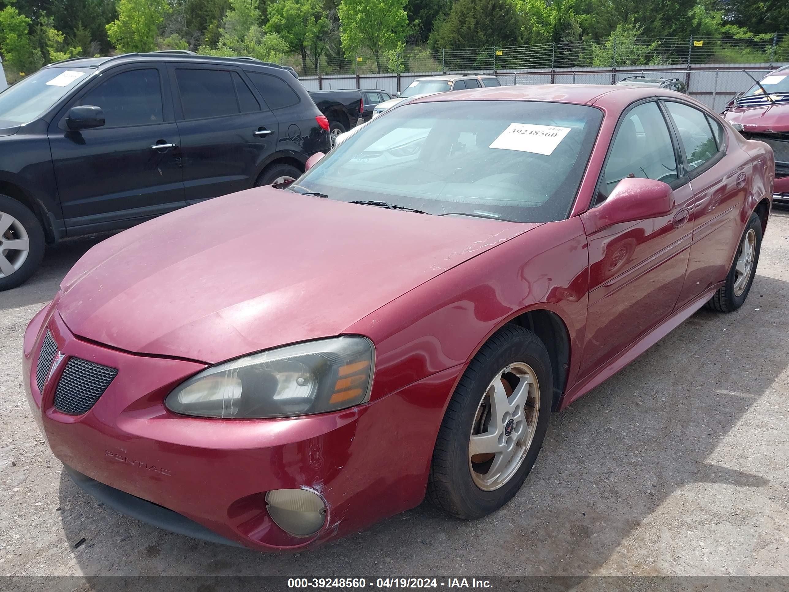 Photo 1 VIN: 2G2WP522841325172 - PONTIAC GRAND PRIX 