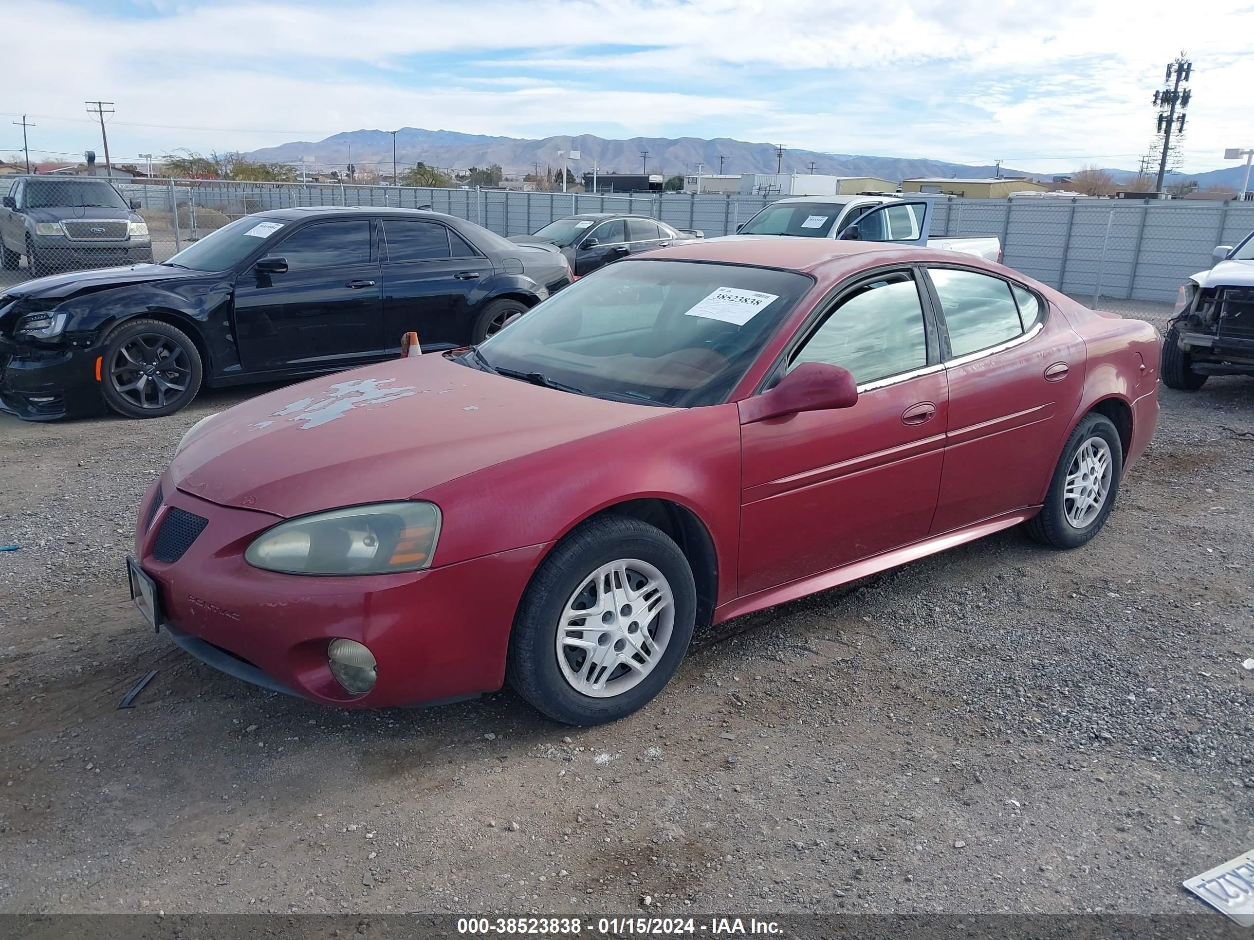 Photo 1 VIN: 2G2WP522X41144980 - PONTIAC GRAND PRIX 