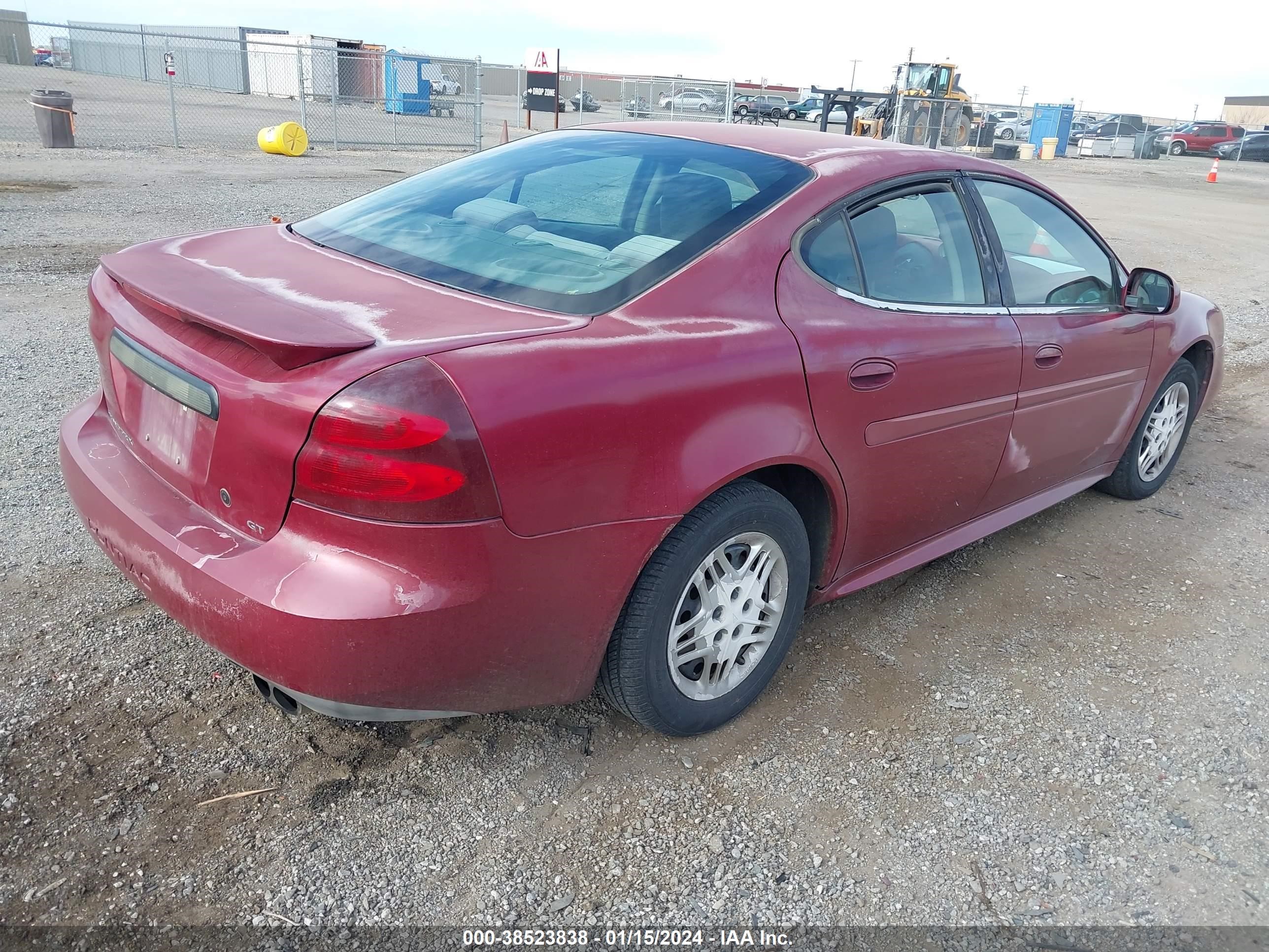 Photo 3 VIN: 2G2WP522X41144980 - PONTIAC GRAND PRIX 