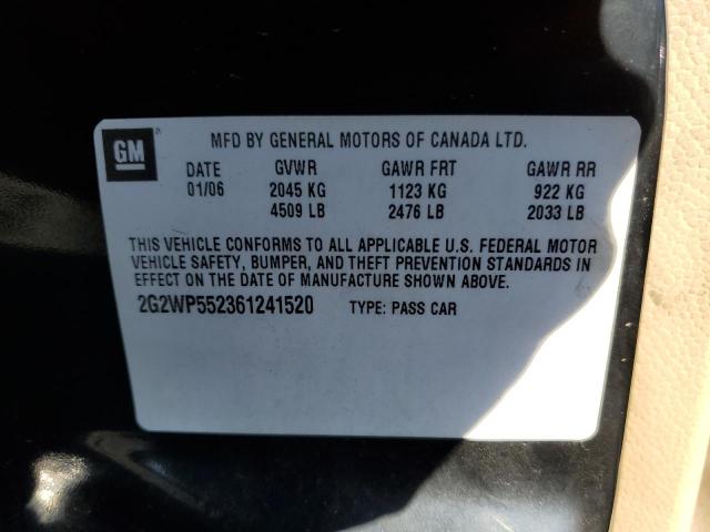 Photo 11 VIN: 2G2WP552361241520 - PONTIAC GRAND PRIX 