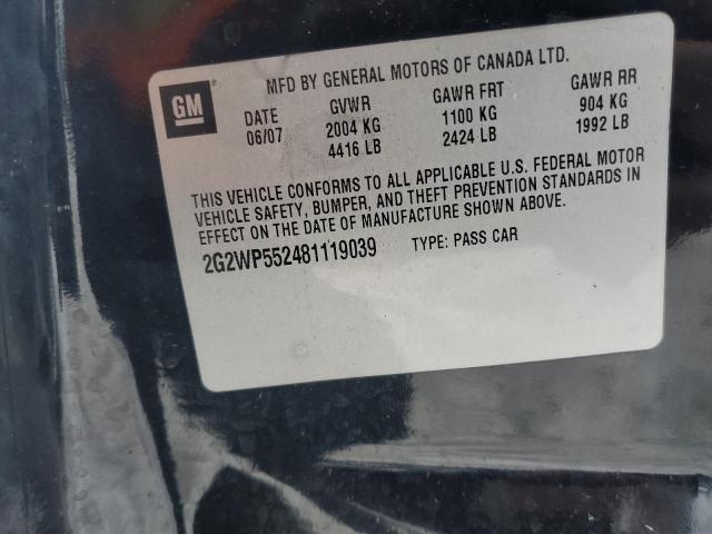 Photo 11 VIN: 2G2WP552481119039 - PONTIAC GRAND PRIX 