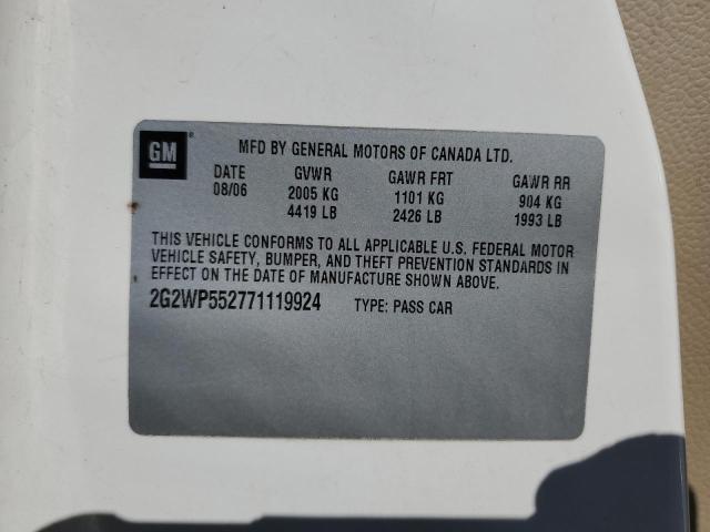 Photo 11 VIN: 2G2WP552771119924 - PONTIAC GRAND PRIX 