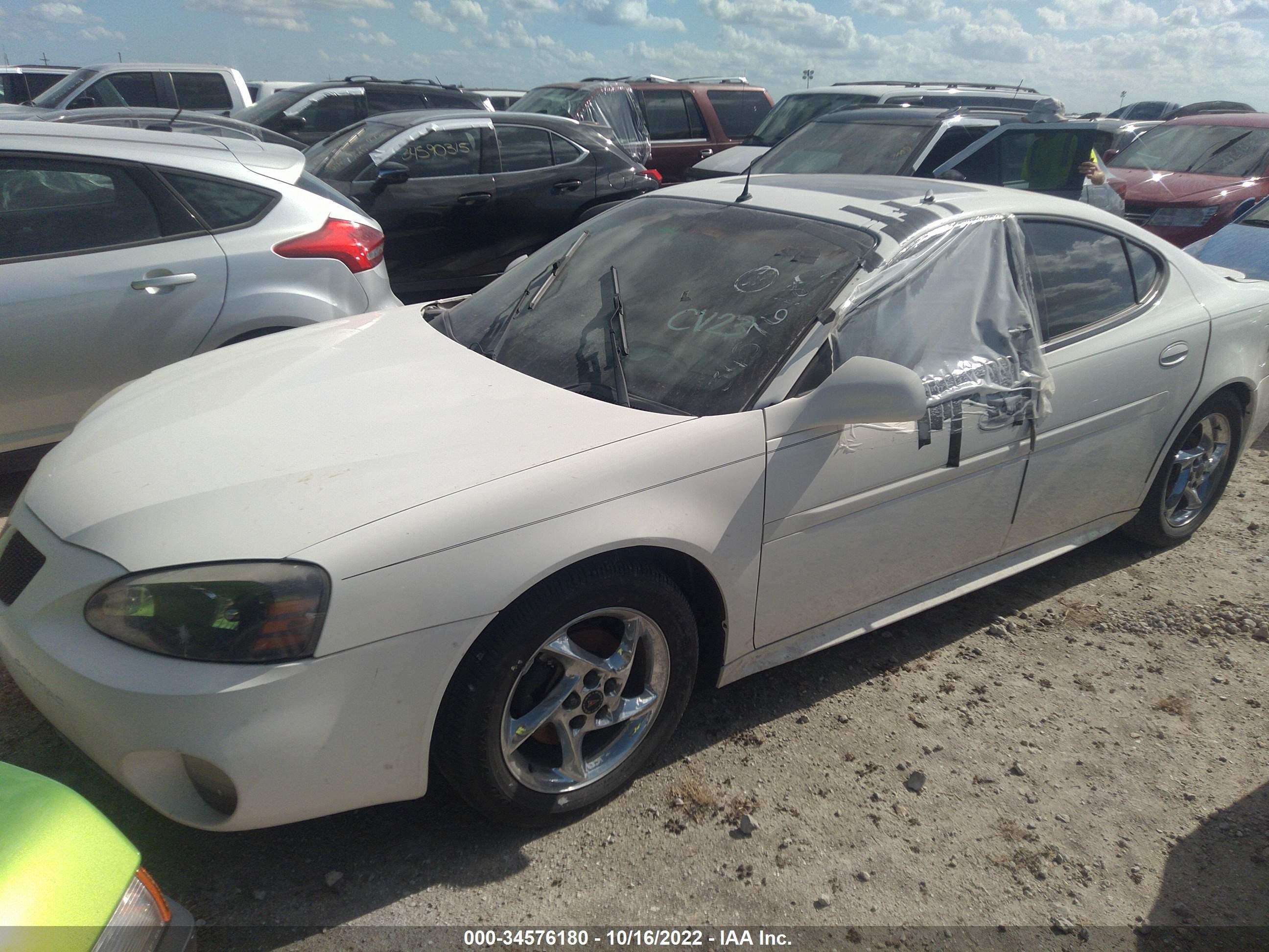 Photo 1 VIN: 2G2WR524041110641 - PONTIAC GRAND PRIX 