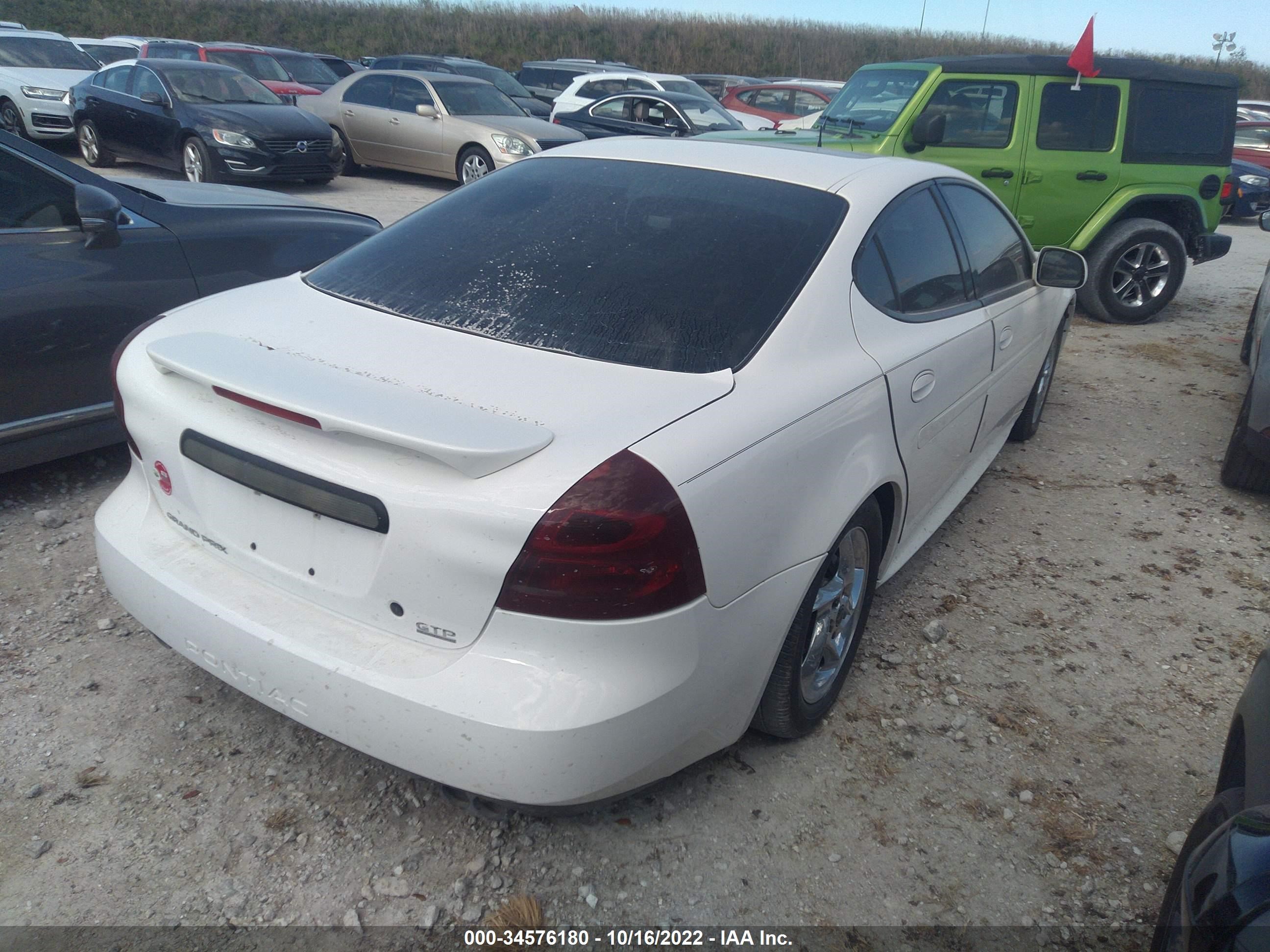 Photo 3 VIN: 2G2WR524041110641 - PONTIAC GRAND PRIX 