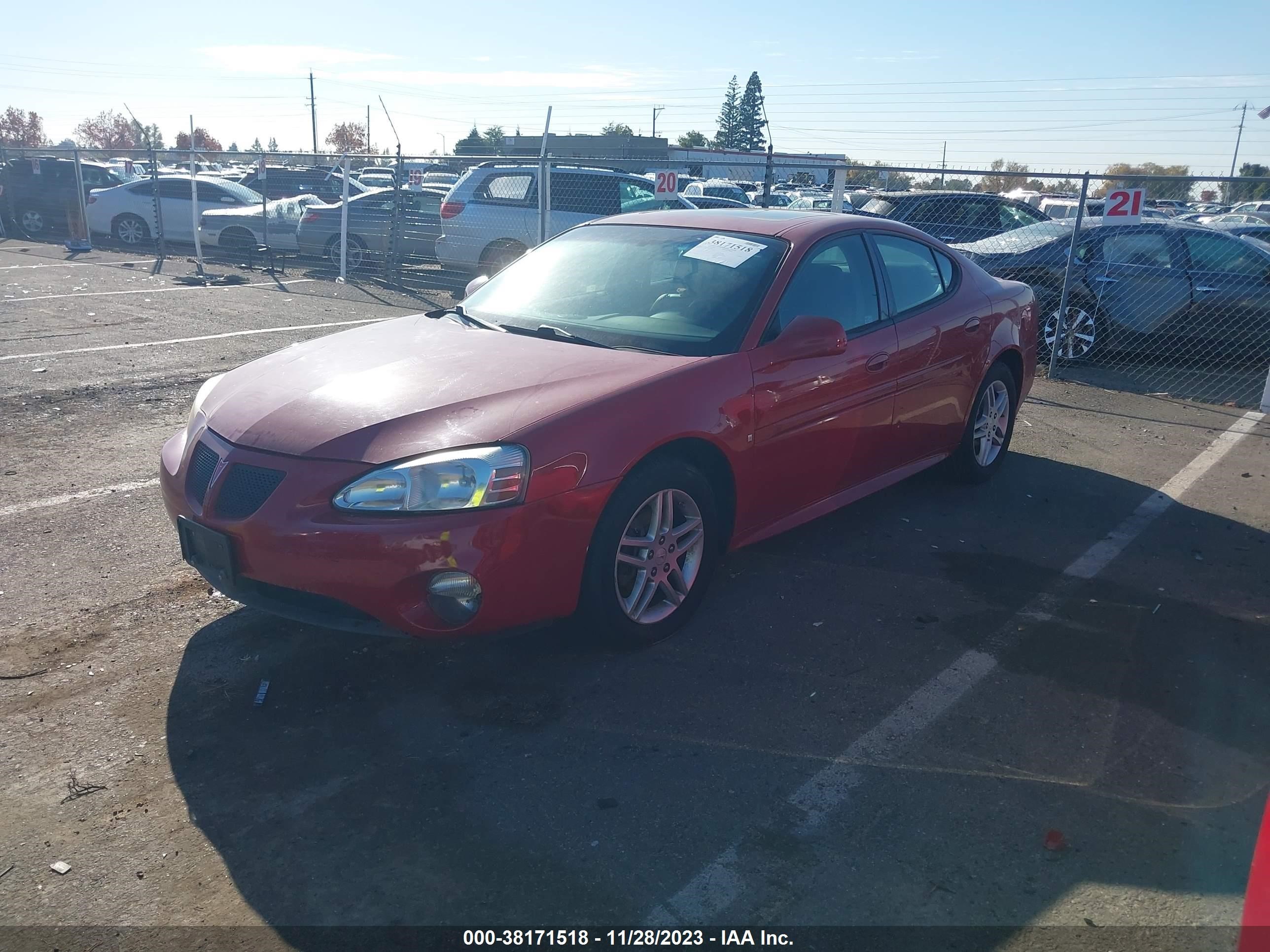 Photo 1 VIN: 2G2WR554171237964 - PONTIAC GRAND PRIX 