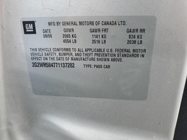 Photo 11 VIN: 2G2WR584771137282 - PONTIAC GRAND PRIX 