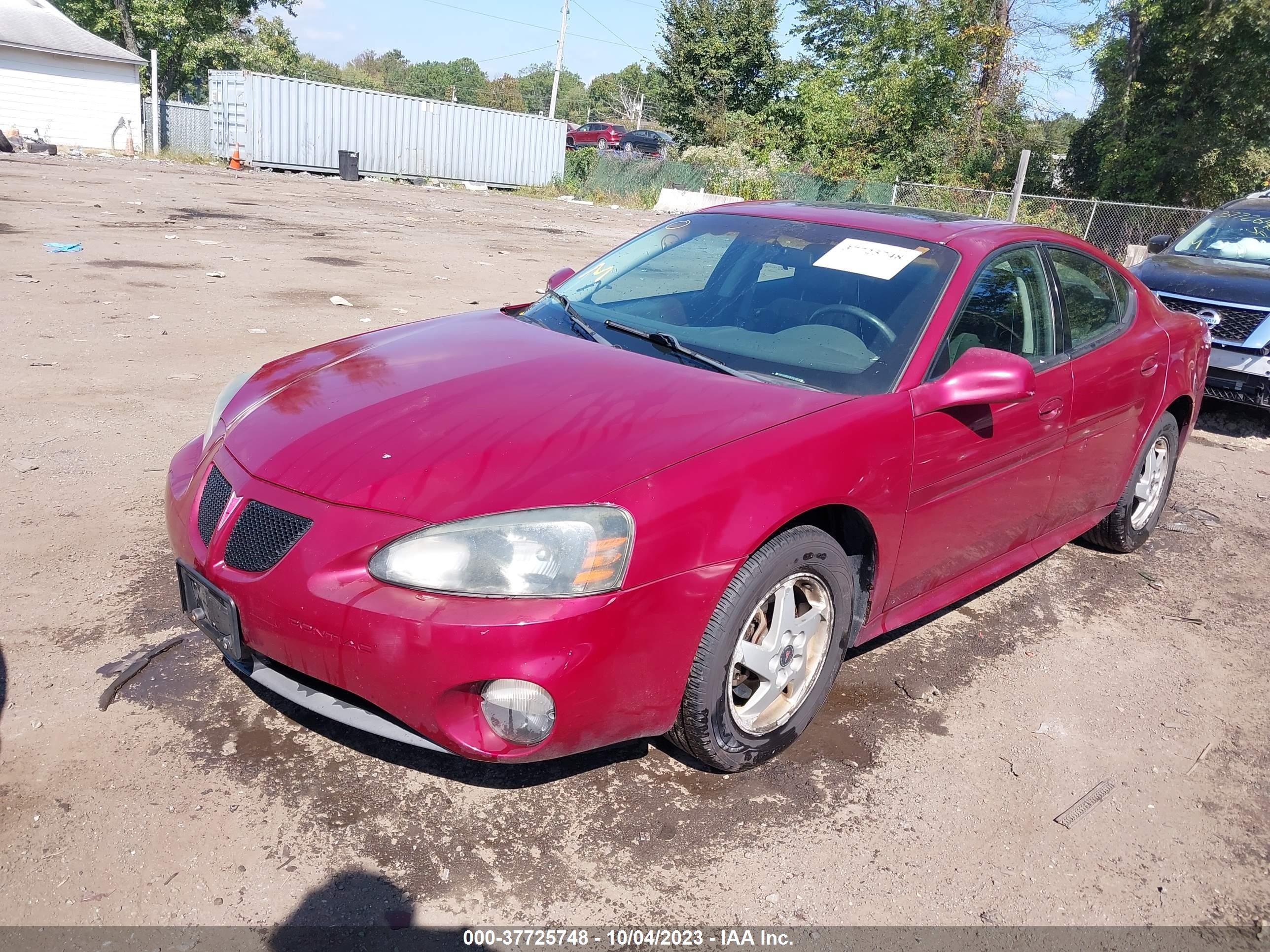 Photo 1 VIN: 2G2WS522341143328 - PONTIAC GRAND PRIX 