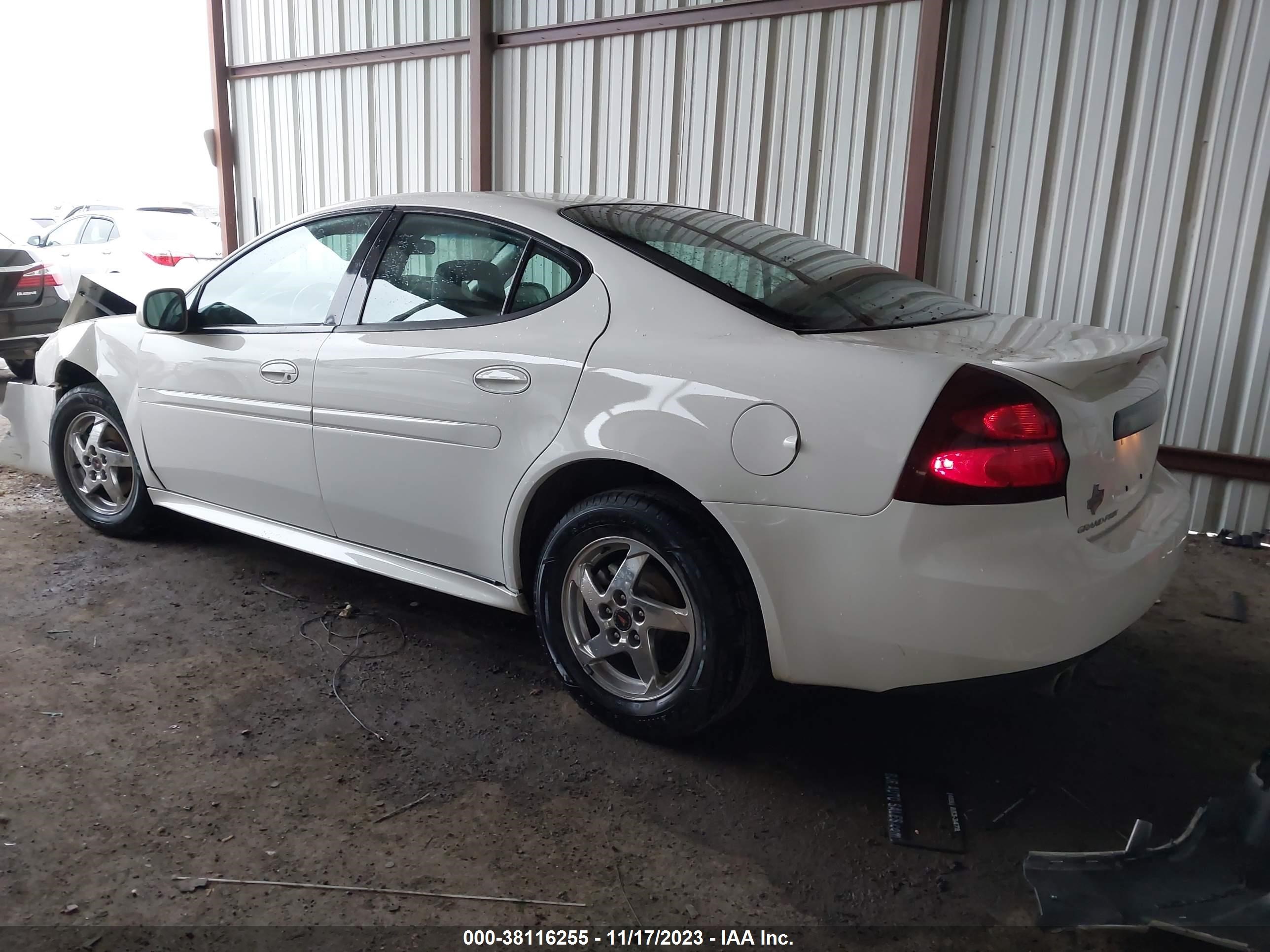 Photo 2 VIN: 2G2WS522X41365123 - PONTIAC GRAND PRIX 