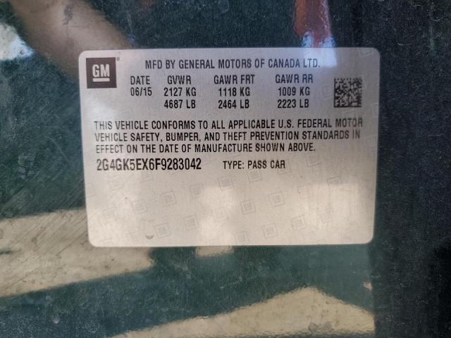 Photo 11 VIN: 2G4GK5EX6F9283042 - BUICK REGAL 