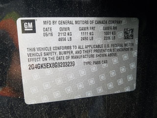 Photo 9 VIN: 2G4GK5EX8G9203239 - BUICK REGAL 