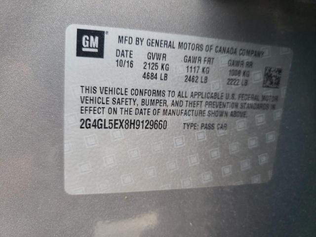 Photo 11 VIN: 2G4GL5EX8H9129660 - BUICK REGAL SPOR 