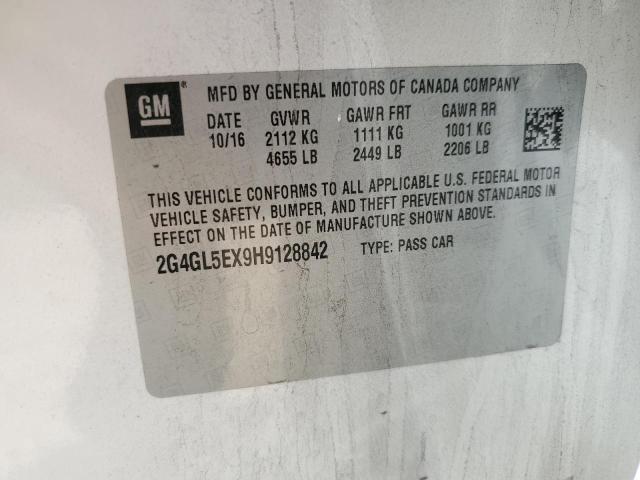 Photo 11 VIN: 2G4GL5EX9H9128842 - BUICK REGAL SPOR 