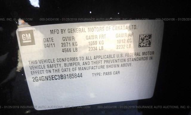 Photo 8 VIN: 2G4GN5EC3B9185844 - BUICK REGAL 