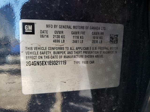 Photo 9 VIN: 2G4GN5EX1E9321119 - BUICK REGAL PREM 