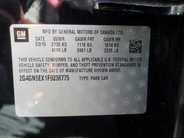 Photo 9 VIN: 2G4GN5EX1F9238775 - BUICK REGAL PREM 