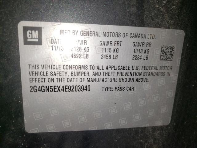 Photo 9 VIN: 2G4GN5EX4E9203940 - BUICK REGAL PREM 