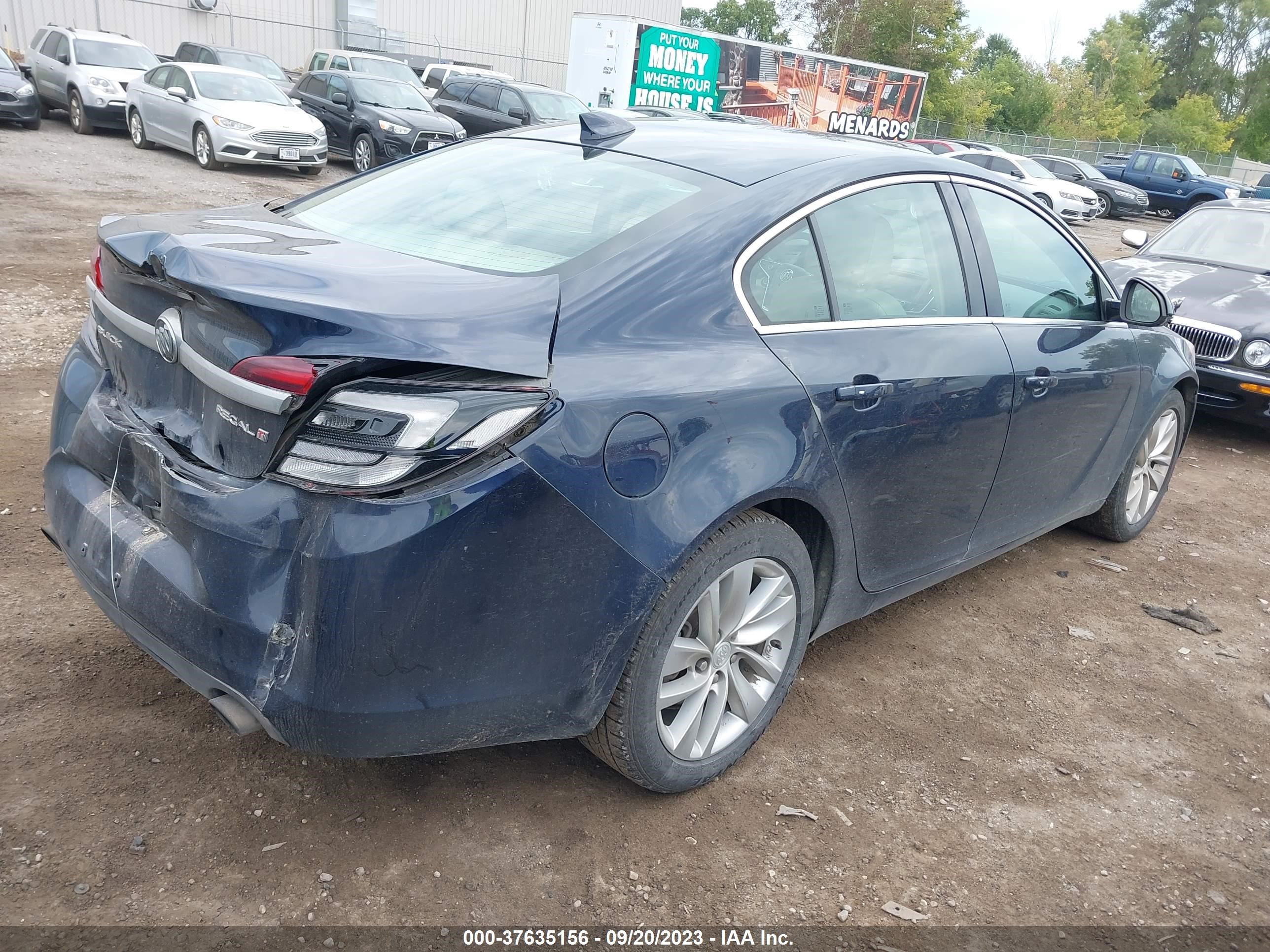 Photo 3 VIN: 2G4GN5EX4F9297254 - BUICK REGAL 