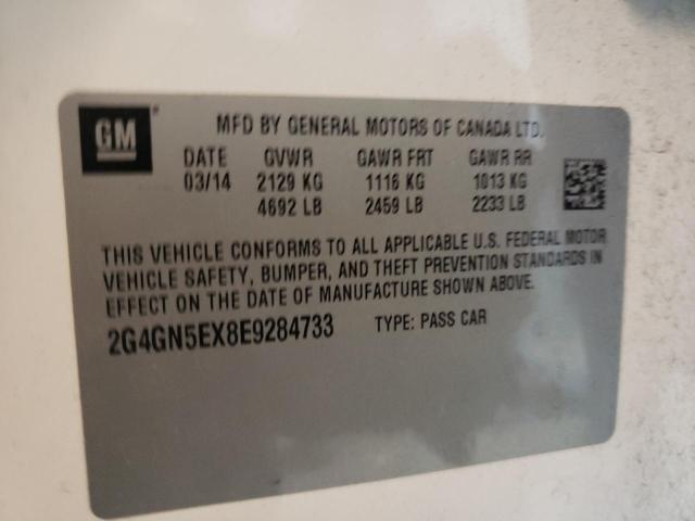 Photo 9 VIN: 2G4GN5EX8E9284733 - BUICK REGAL PREM 