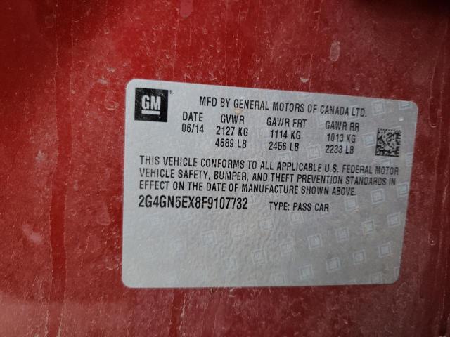 Photo 12 VIN: 2G4GN5EX8F9107732 - BUICK REGAL PREM 