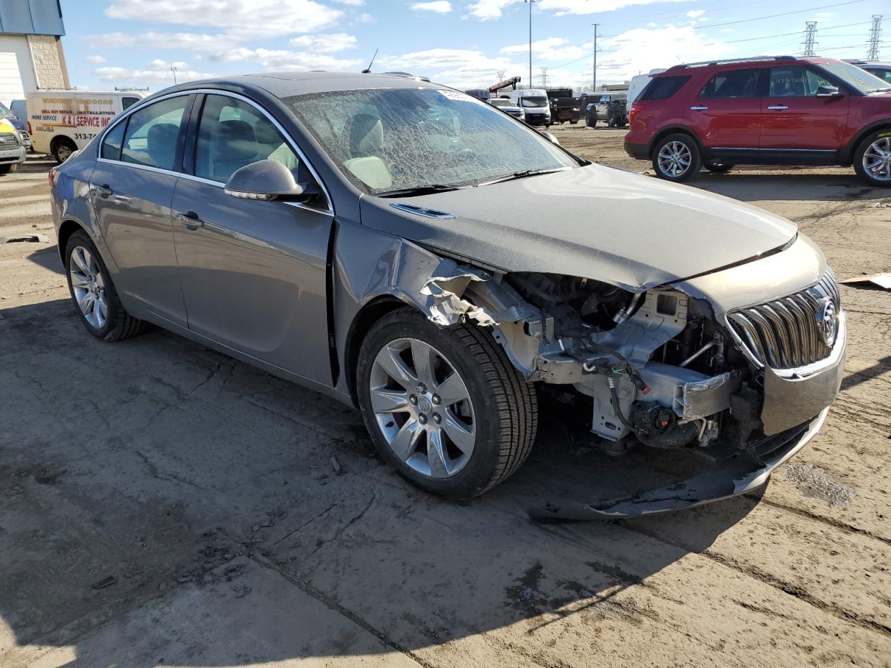 Photo 3 VIN: 2G4GR5GX5H9166600 - BUICK REGAL 