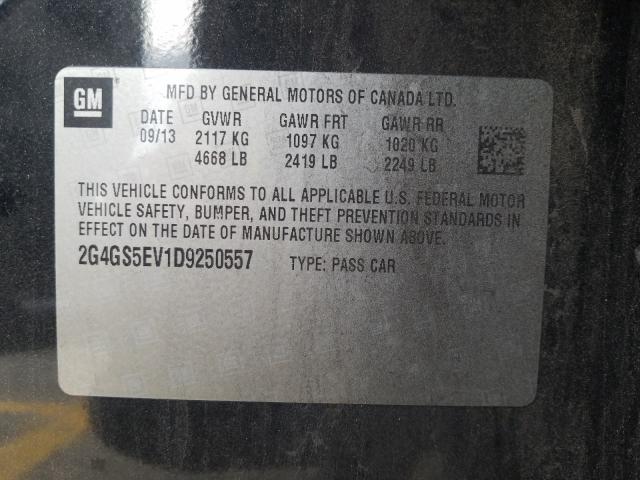 Photo 9 VIN: 2G4GS5EV1D9250557 - BUICK REGAL PREM 