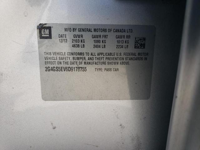 Photo 11 VIN: 2G4GS5EV6D9178755 - BUICK REGAL CXL 