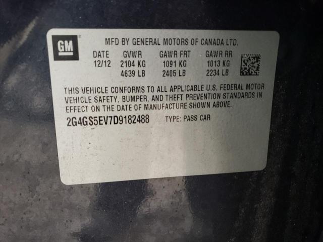 Photo 11 VIN: 2G4GS5EV7D9182488 - BUICK REGAL PREM 