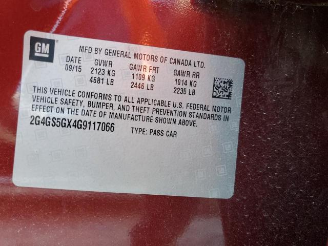 Photo 11 VIN: 2G4GS5GX4G9117066 - BUICK REGAL PREM 