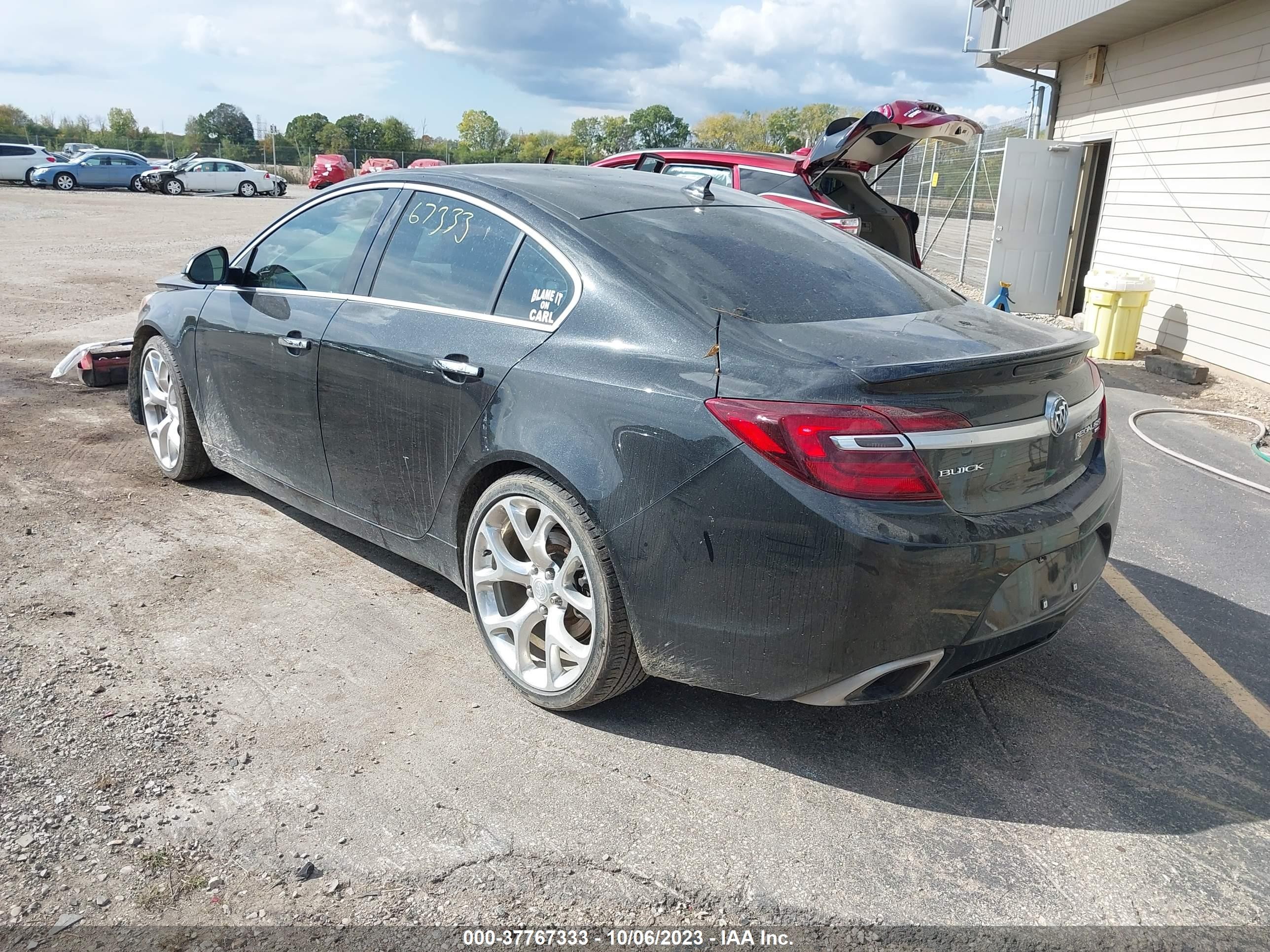 Photo 2 VIN: 2G4GU5GX1E9231016 - BUICK REGAL 