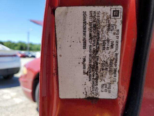 Photo 12 VIN: 2G4WB52K6W1406695 - BUICK REGAL LS 