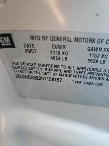 Photo 11 VIN: 2G4WC582281150157 - BUICK LACROSSE 