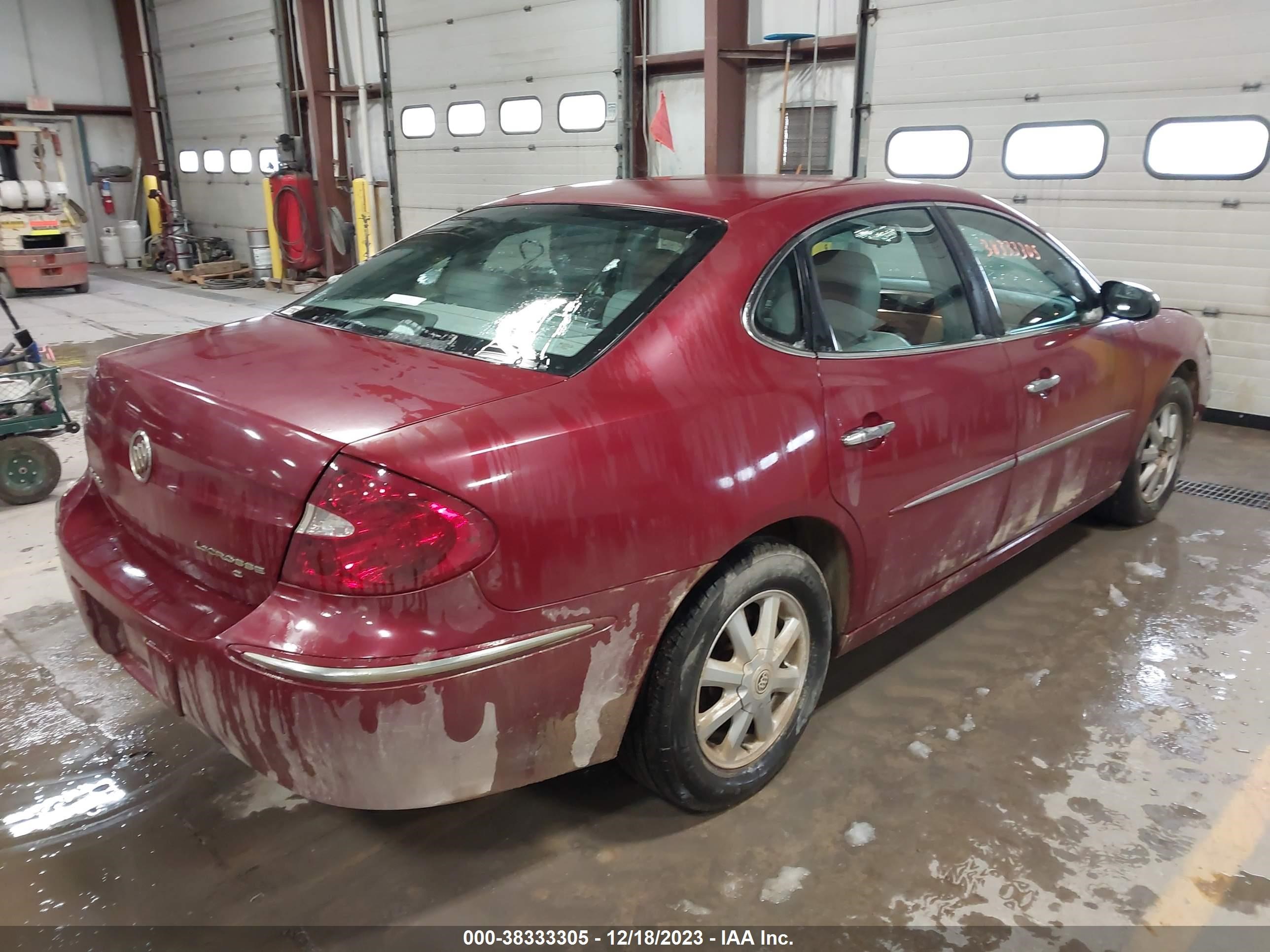 Photo 3 VIN: 2G4WD532251294310 - BUICK LACROSSE 